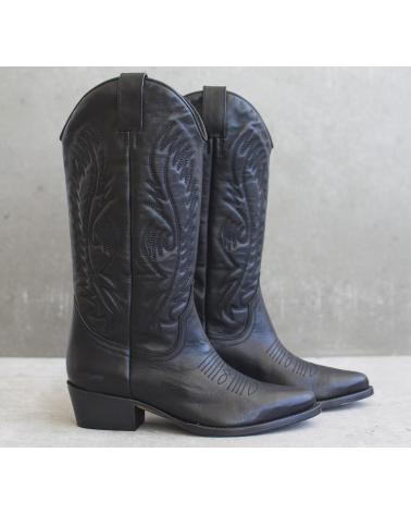 BEAT SHOES BOTA COWBOY HEIRESS - NEGRO
