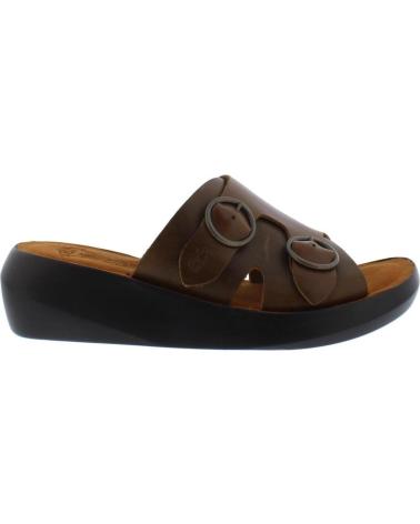 SANDALO BASSO FLY LONDON BAIT NERO NEGRO