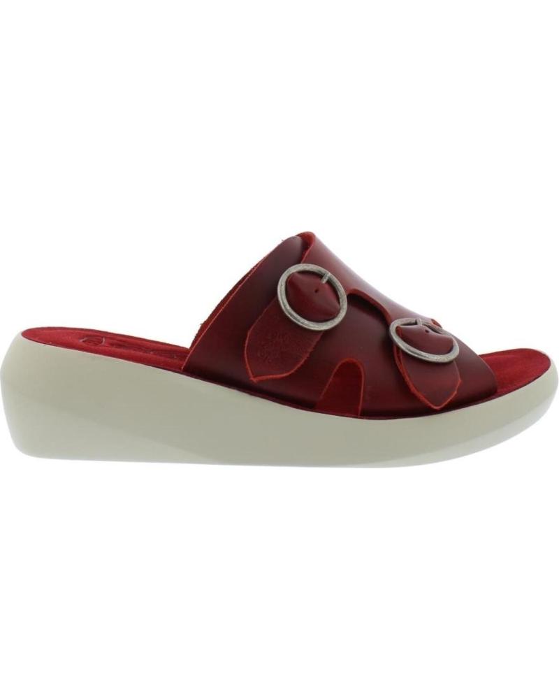 FLY LONDON SANDALO BAIT ROSSO ROJO