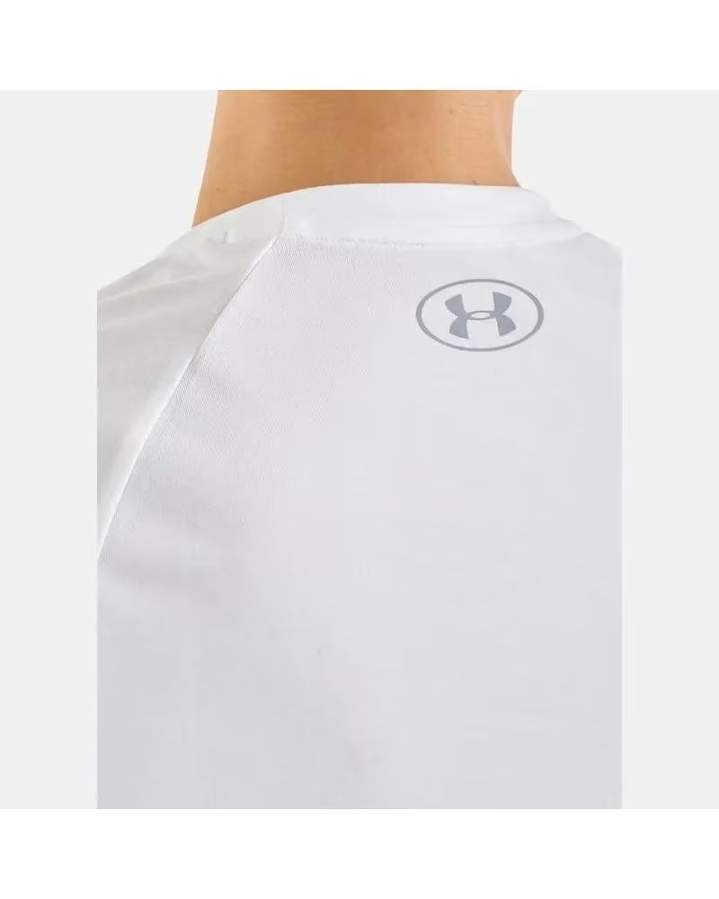 CAMISETA UNDER ARMOUR PERFORMANCE MANGA CURTA CINZA HOMEM GRIS