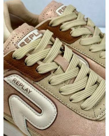 REPLAY YARD SPORT GWSIC DUNKELROSA SNEAKERS ROSA OSCURO