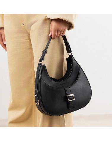 BORSA A TRACOLLA GIOSEPPO OWEGO 73780 NERA NEGRO