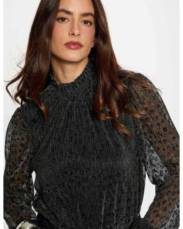 MORGAN TOP 077-52401058251091 EN NEGRO PARA MUJER GRIS