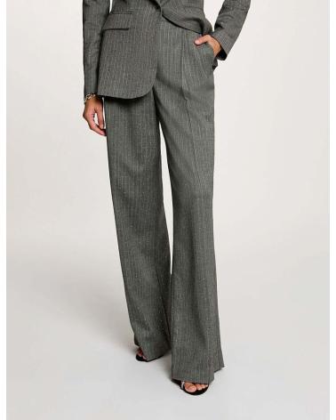 PANTALONI DA COMPLETO LARGHI MORGAN 252-PVEPER F GRIGIO GRIS