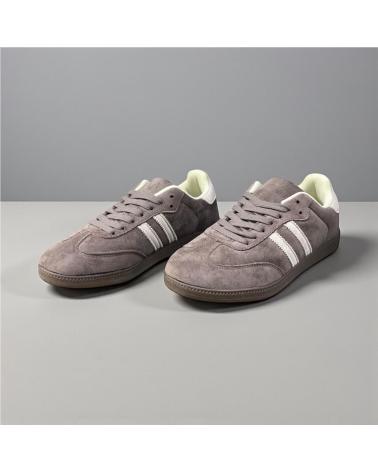 CALZADOMANIA SCARPE SPORTIVE SUOLA GEL MARRONE MARRON