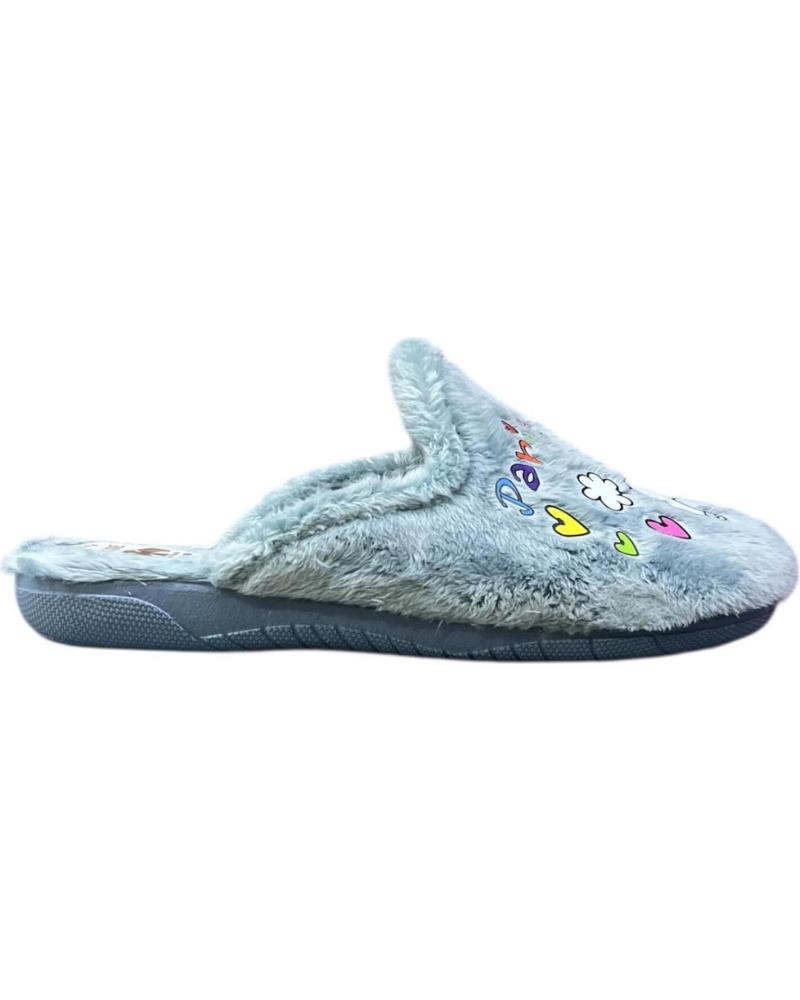 PANTOFOLE CALZADOMANIA PARIGI ACQUAMARINA TORRE EIFFEL E CUORI VERDE