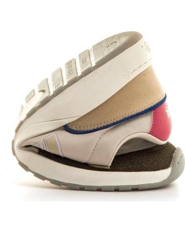 MTNG 60857 HERREN SNEAKER BEIGE UND KHAKI MIT GRÜNEN UND ROSA AKZENTEN VERDE