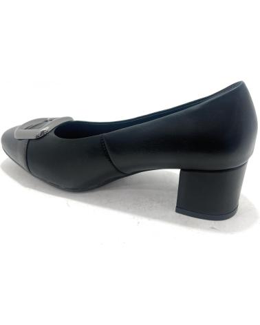 HUALUN PUMPS MIT SCHNALLE UND KOMFORTABSATZ - SCHWARZ NEGRO