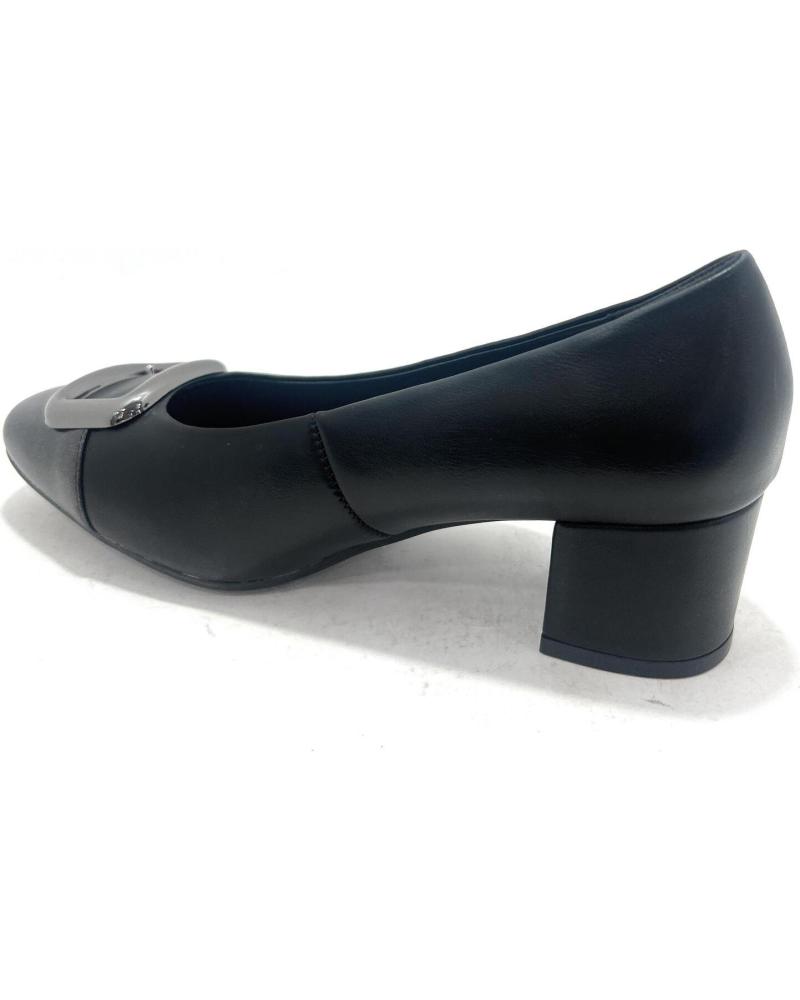 HUALUN PUMPS MIT SCHNALLE UND KOMFORTABSATZ - SCHWARZ NEGRO