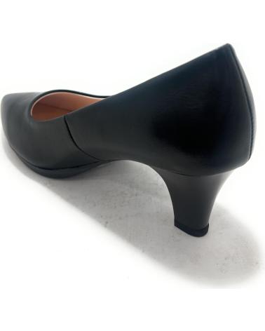 HUALUN SCHWARZE PUMPS MIT NIEDRIGEM ABSATZ FÜR FESTLICHE ANLÄSSE NEGRO