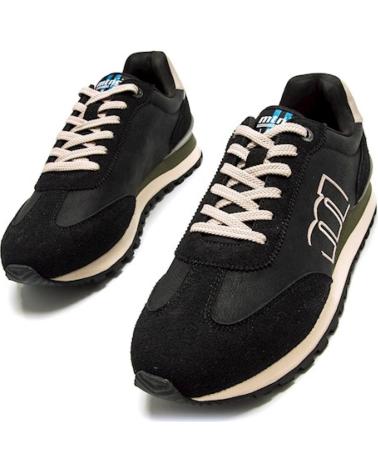 MTNG MUSTANG SNEAKERS SPORTIVE CASUAL NERE CON LACCI NEGRO