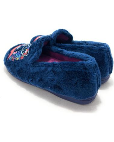 ALCALDE PANTOFOLE CHIUSE BLU CON DESIGN A GATTO AZUL