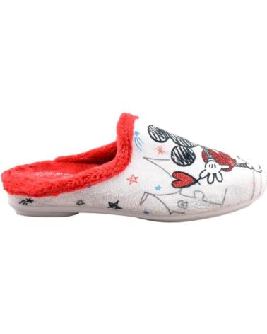 VULCA-BICHA PANTOFOLE DISNEY TOPOLINO E MINNIE ROSSO ROJO