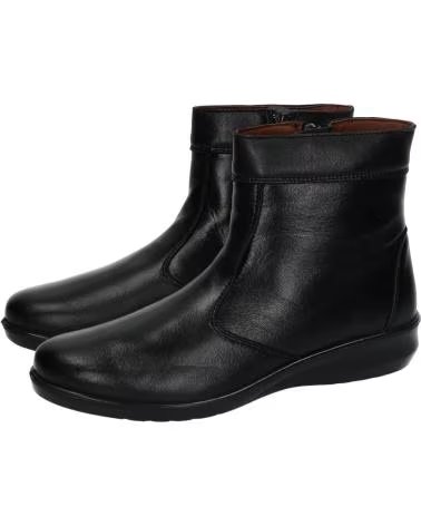 BOTÍN DE CONFORT LUISETTI 0352 NEGRO NEGRO