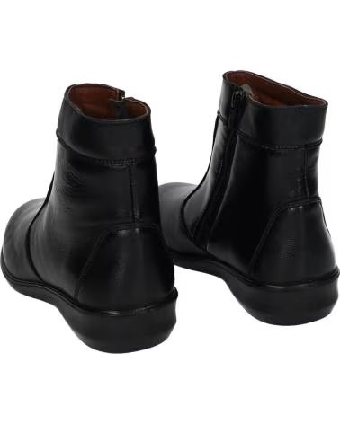 BOTÍN DE CONFORT LUISETTI 0352 NEGRO NEGRO