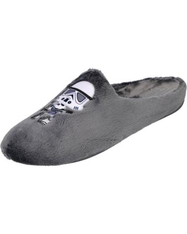 GARZON 8369-275 PANTOFOLE GRIGIE CON DESIGN STAR WARS STORMTROOPER GRIS