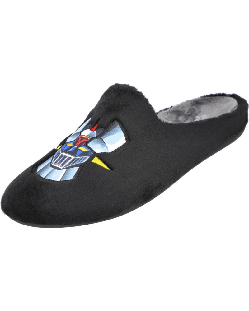 GARZON 8377-275 ZAPATILLAS DE CASA CERRADAS HOMBRE NEGRO