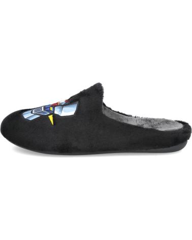 GARZON 8377-275 ZAPATILLAS DE CASA CERRADAS HOMBRE NEGRO