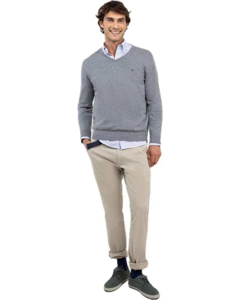 PANTALONE EL GANSO MODELLO 1020W250002 BEIGE BEIGE