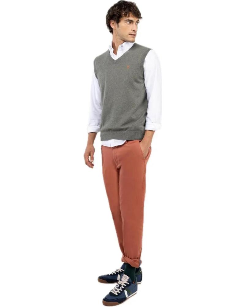 EL GANSO GILET IN MAGLIA 1090W250019 VERDE VERDE