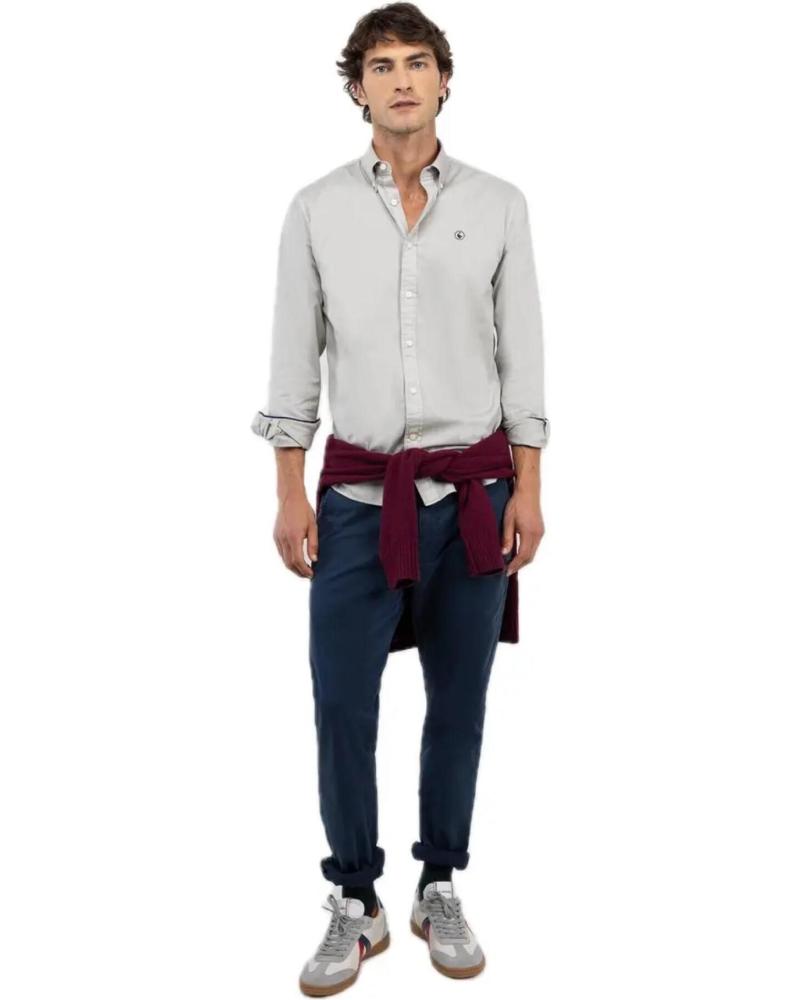 CAMICIA EL GANSO 1050W250022 GRIGIA GRIS