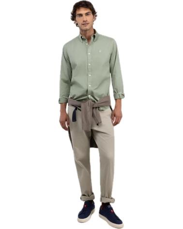 CAMICIA EL GANSO 1050W250020 VERDE VERDE
