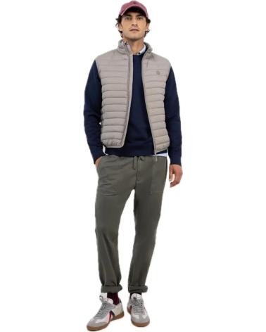 GILET MATELASSÉ HOMME EL GANSO 1040W250006 BEIGE BEIGE