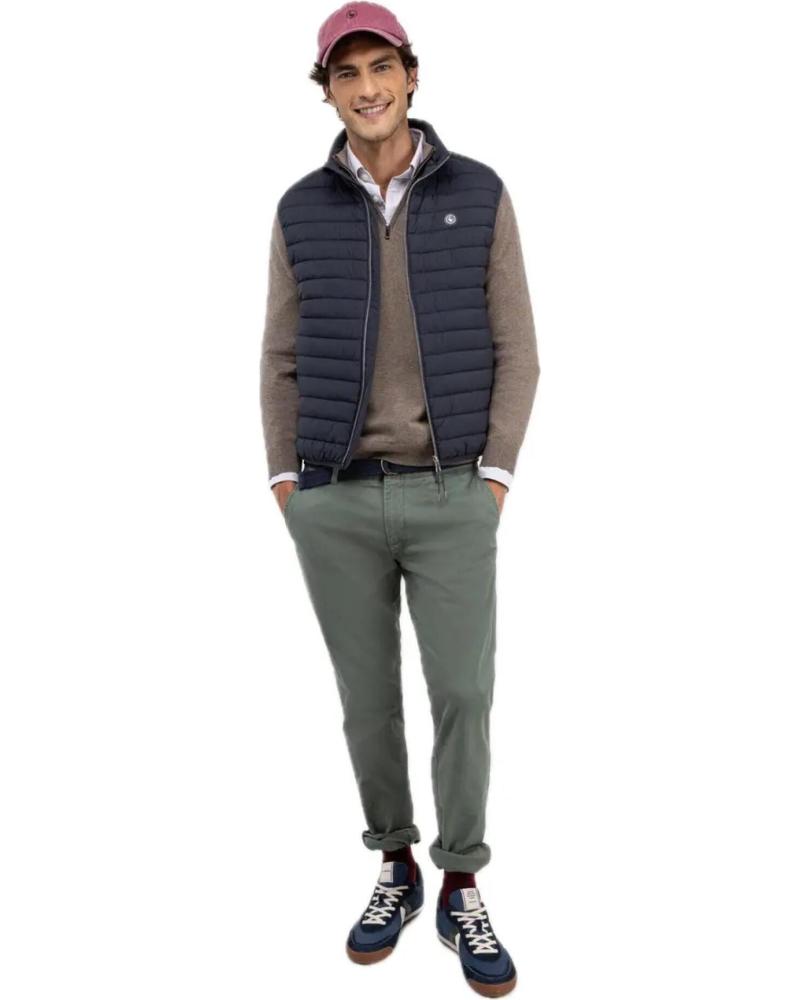 GILET MATELASSÉ EL GANSO 1040W25005 GRIS GRIS