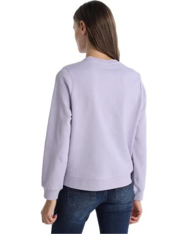 SWEATSHIRT LOIS JEANS MODÈLE 464792902 MAUVE VIOLET 536 AVEC LOGO BRODÉ MORADO