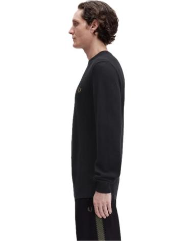 PULL FRED PERRY K1309 102 NOIR NEGRO