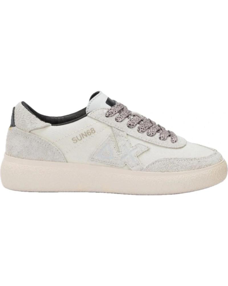 SUN68 SCPZ45238 WHITE SNEAKERS BLANCO
