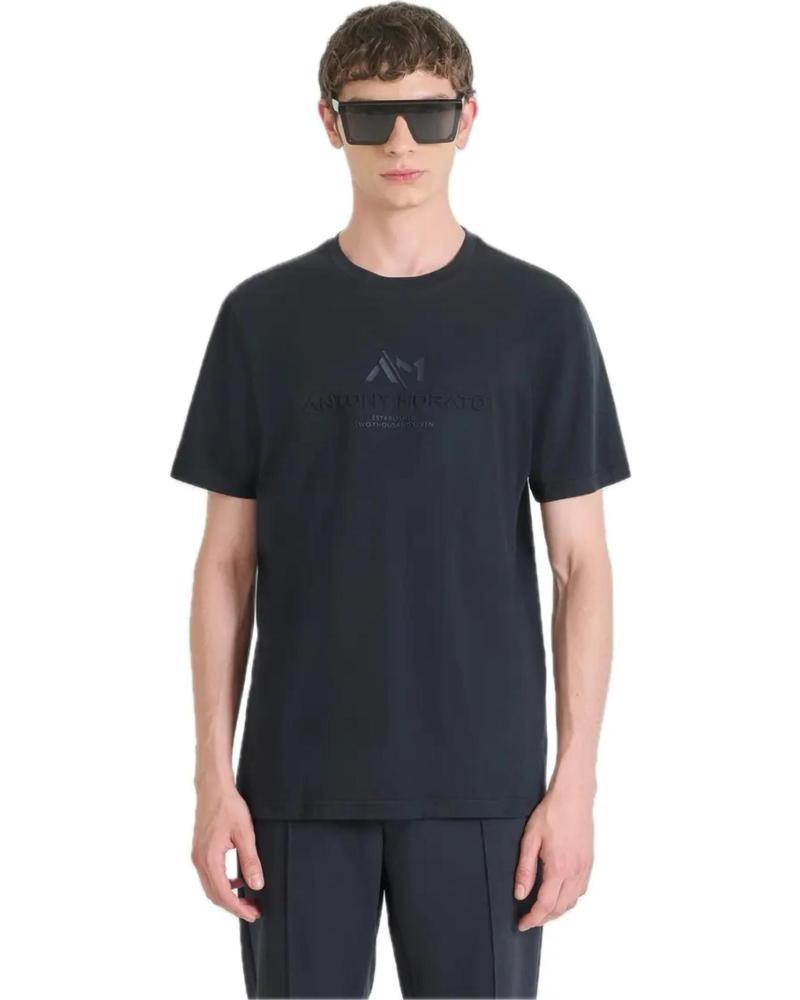 ANTONY MORATO T-SHIRT BLEU MARINE MMKS02576 AZUL