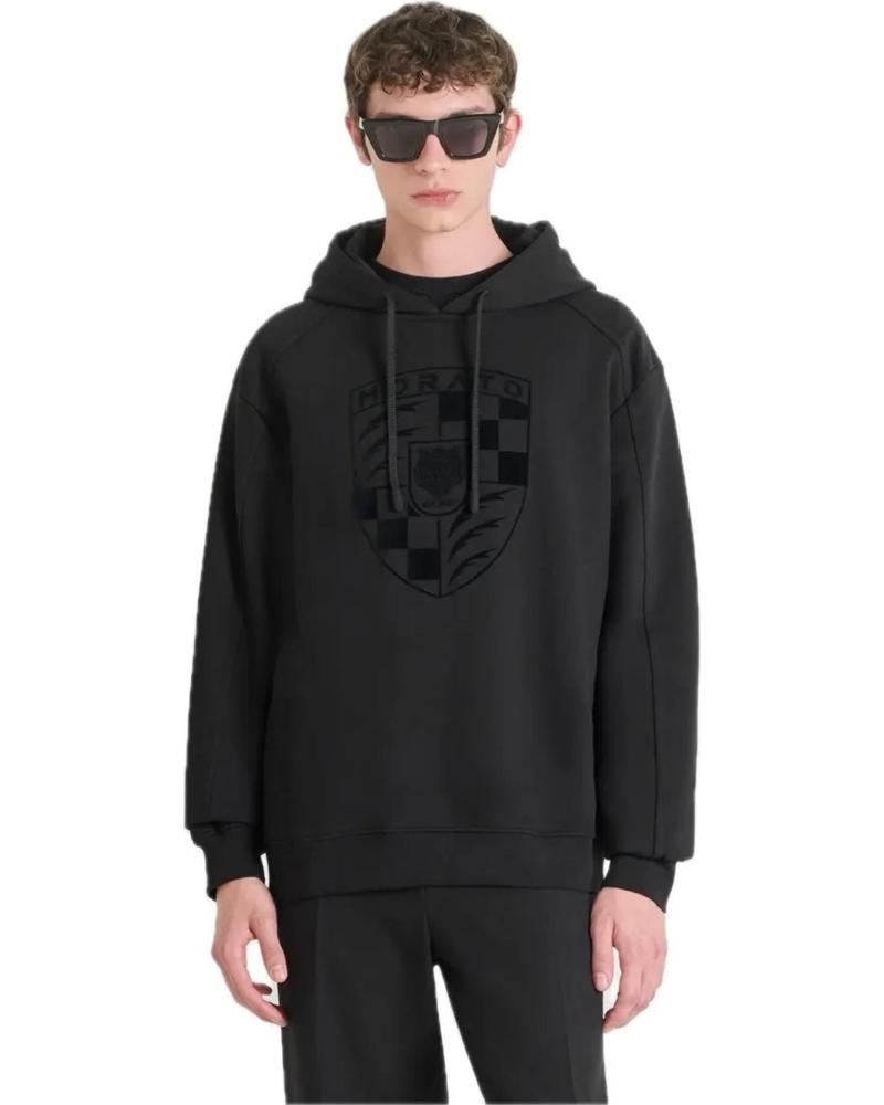 ANTONY MORATO SUDADERA HOMBRE MMFL01090 NEGRO