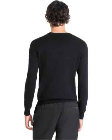 MAGLIONE ANTONY MORATO MMSW01439 NERO NEGRO