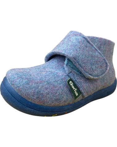 PANTUFAS GORILA 51600 AZUIS COM FECHO ADERENTE AZUL