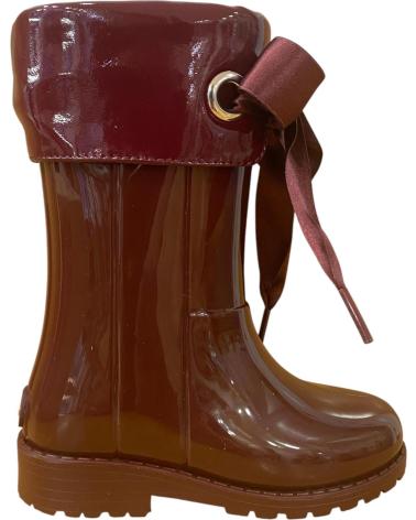 BOTAS DE CHUVA IGOR CAMPERA VERMELHAS COM LAÇO ROJO