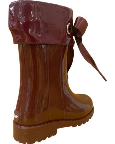 BOTAS DE CHUVA IGOR CAMPERA VERMELHAS COM LAÇO ROJO