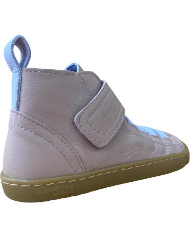 SAPATILHA ALTA CRIOS TÓQUIO EM PELE ROSA COM FECHO DE VELCRO ROSA