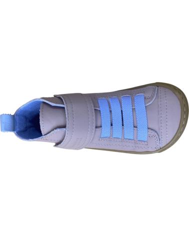 SAPATILHA ALTA CRIOS TÓQUIO EM PELE ROSA COM FECHO DE VELCRO ROSA