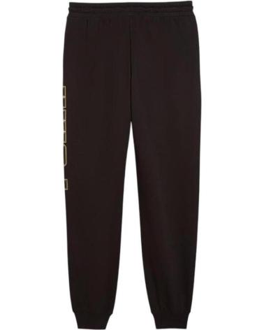 PUMA MAXIMAL METAL TRACKSUIT BOTTOMS 634456-01 BLACK NAN
