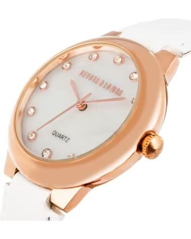 DEVOTA LOMBA OROLOGIO DL006WN-03WHITE CON CINTURINO BIANCO BLANCO