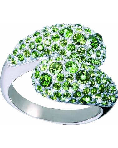 ANEL GLAMOUR GR33-07 COM CRISTAIS VERDES