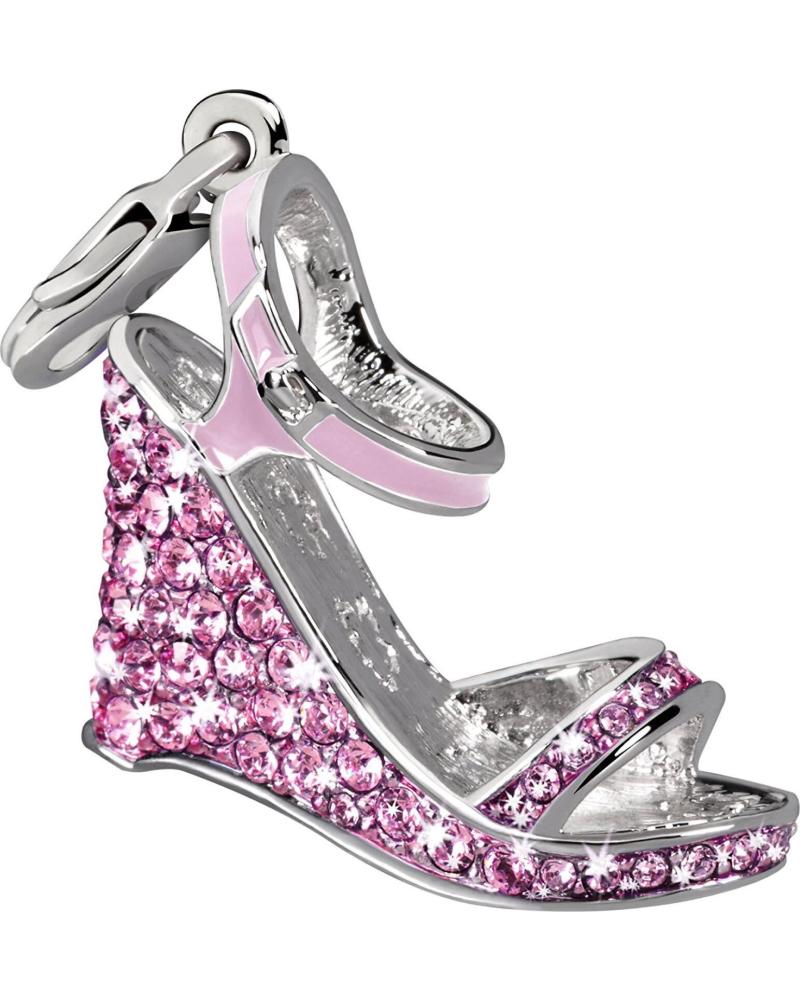 CHARM GLAMOUR GS2-30 SAPATO ANABELA ROSA COM GLITTER