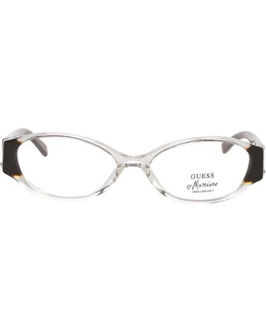 ARMAÇÃO DE ÓCULOS GUESS MARCIANO GM130-52-CLRTO OVAL TRANSPARENTE