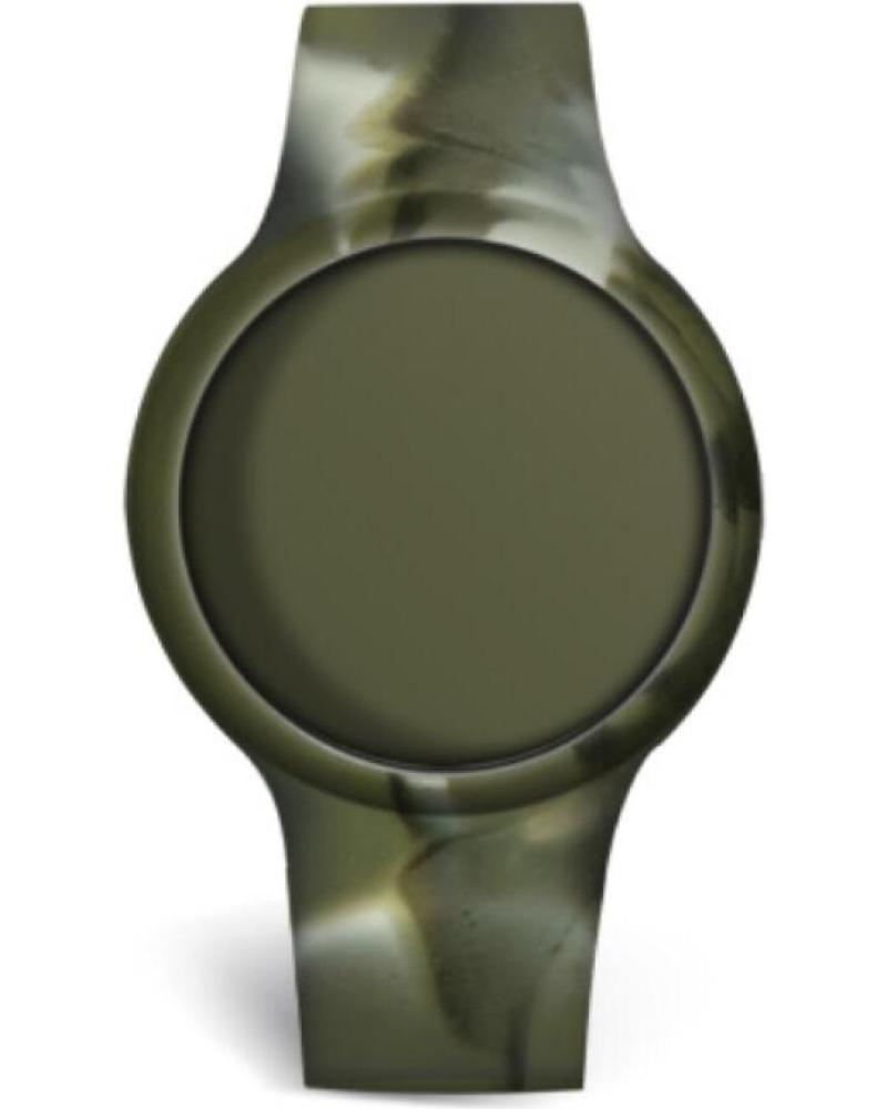 CINTURINO IN SILICONE H2X UCAV MIMETICO VERDE PER MONITOR DI ATTIVITÀ CAMUFLAJE VERDE