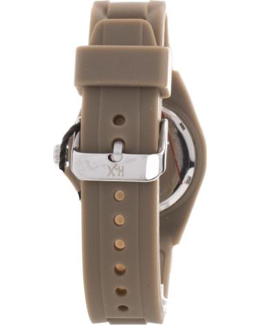 RELÓGIO HAUREX SM382DM3 DE SILICONE MARROM MARRON