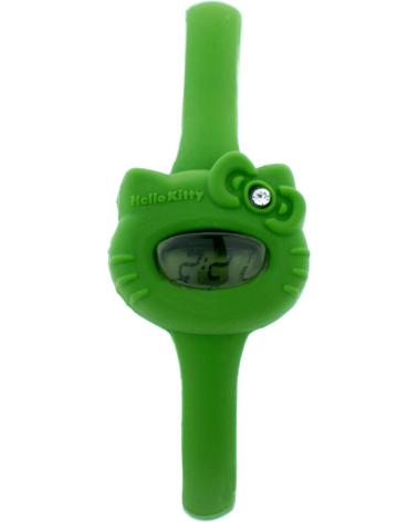 MONTRE DIGITALE HELLO KITTY HK7123L-21 VERTE VERDE