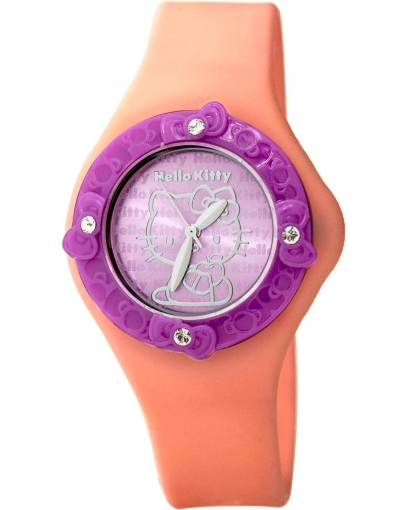 OROLOGIO HELLO KITTY HK7158LS-06 IN SILICONE ROSA ROSA