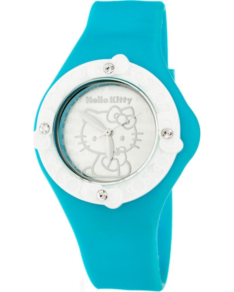 OROLOGIO HELLO KITTY HK7158LS-08 IN SILICONE BLU AZUL