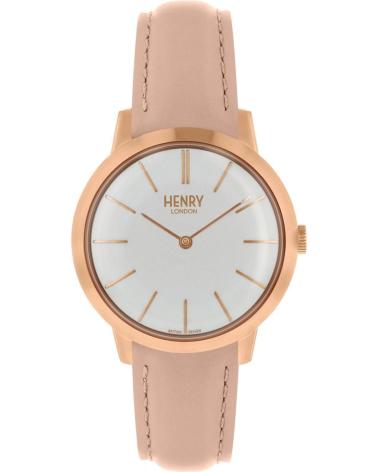 OROLOGIO HENRY LONDON HL34-S0222 CON CINTURINO ROSA ROSA
